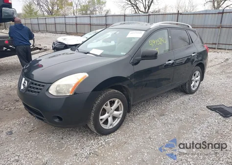 2010 Nissan Rogue Sl z USA, uszkodzony, nr VIN JN8AS5MV6AW104416